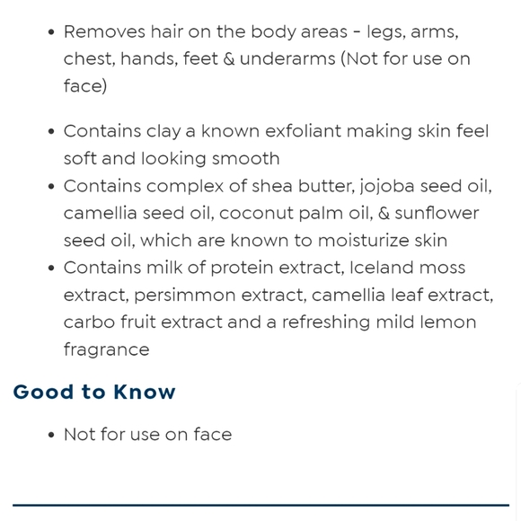 🌴 Moremo Black Clay Body Hair Removal Cream B New In Box SEALED 🌴 - Picture 3 of 7